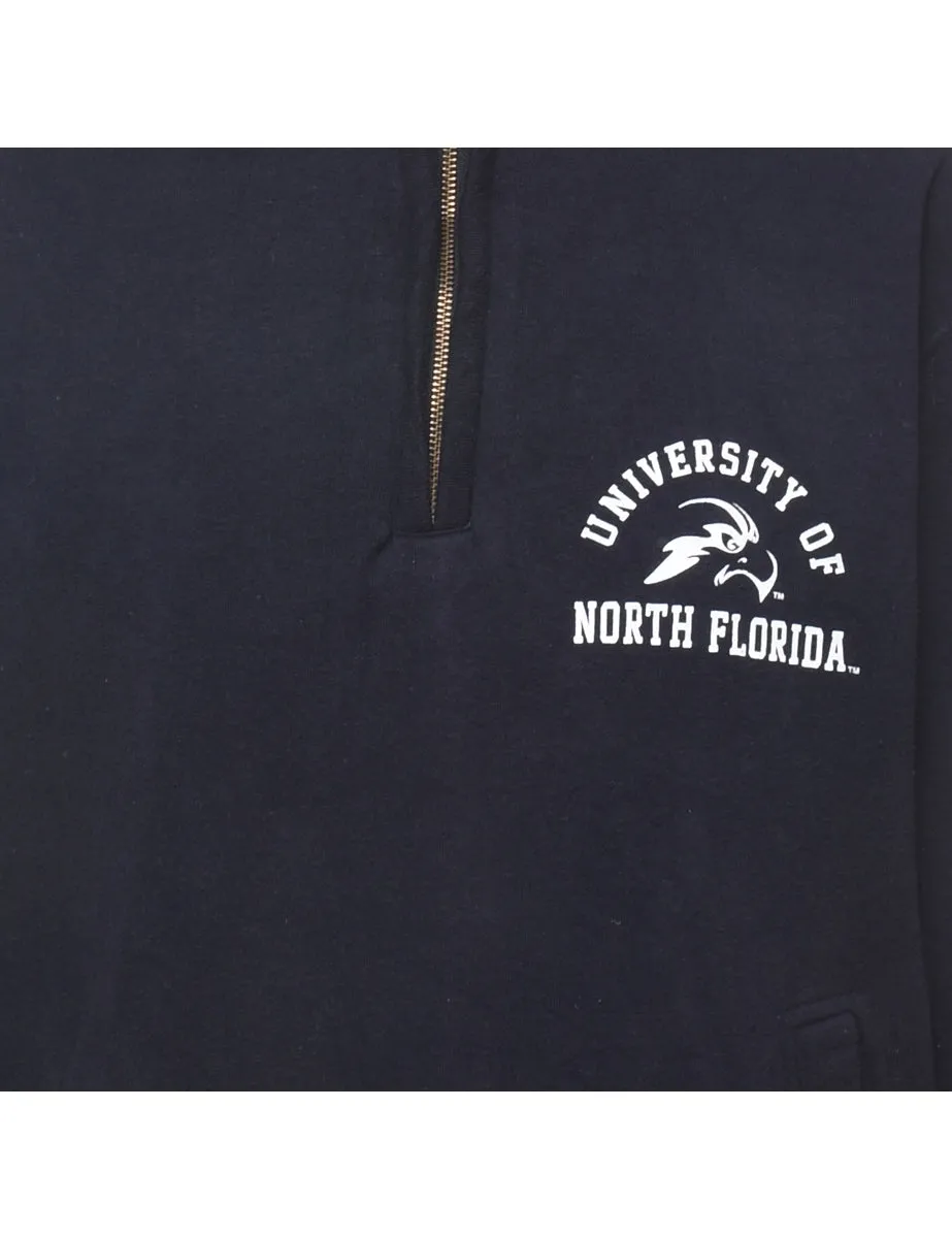 Quarter-Zip University Of North Florida Printed Sweatshirt - L