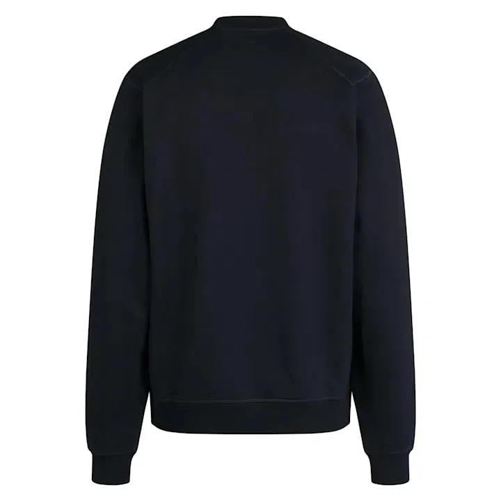 RAPHA Cotton Sweatshirt Large Logo - BBK/Black White