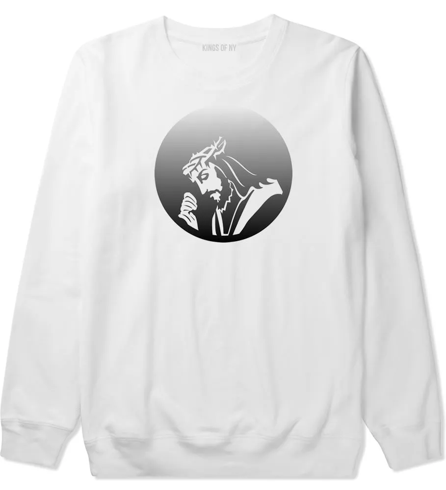 Religious Jesus Fade God Crewneck Sweatshirt
