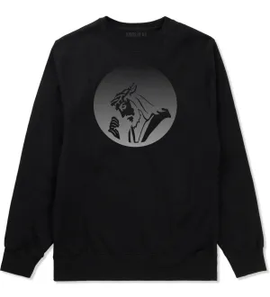 Religious Jesus Fade God Crewneck Sweatshirt