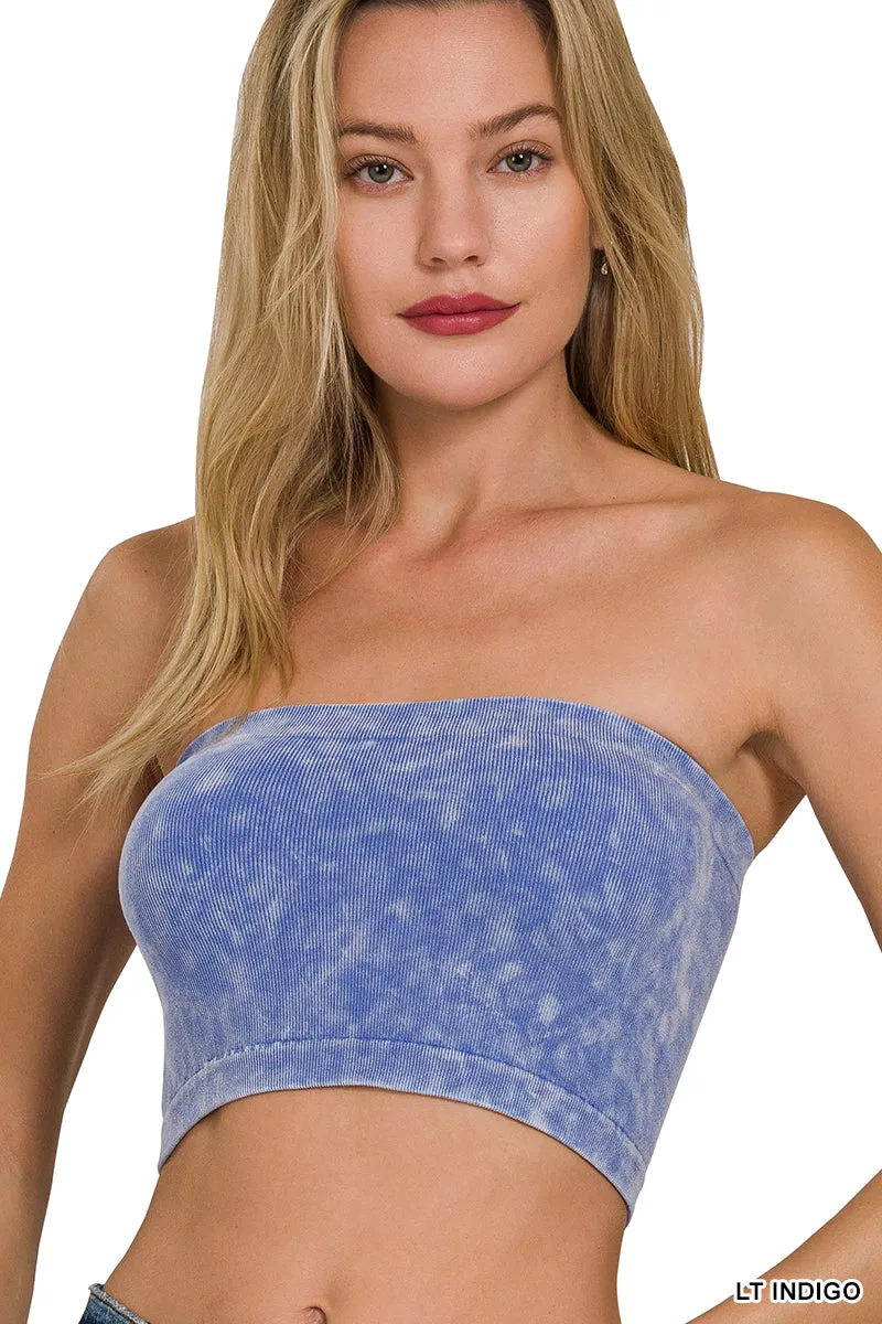 Ribbed Seamless Tube Top