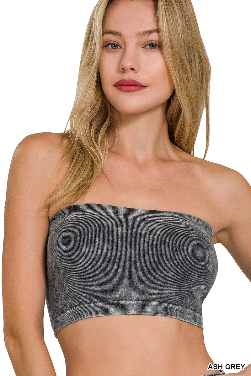 Ribbed Seamless Tube Top