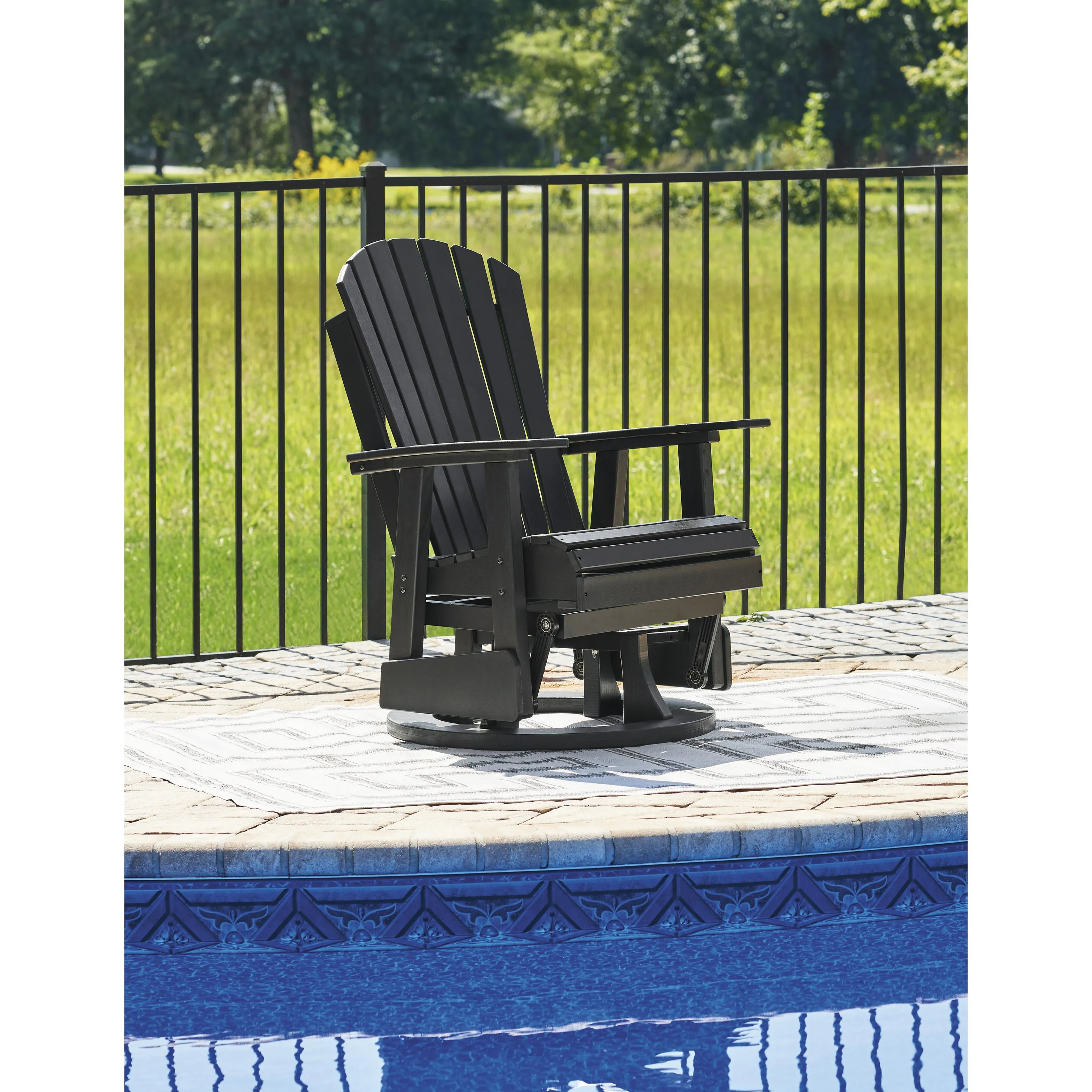 Signature Design by Ashley Hyland wave P108-820 Swivel Glider Chair