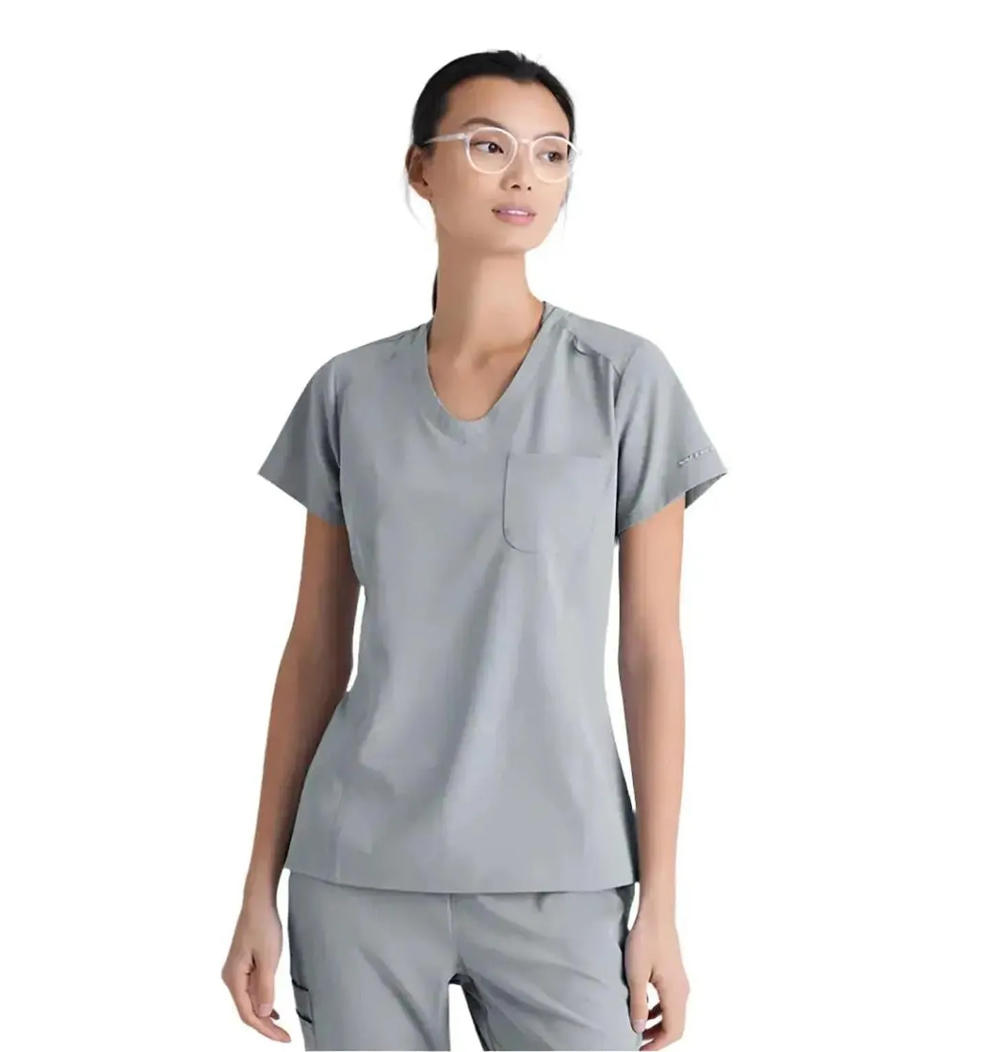 SKECHERS™ by Barco Dignity 1-Pocket Tuck-In Scrub Top