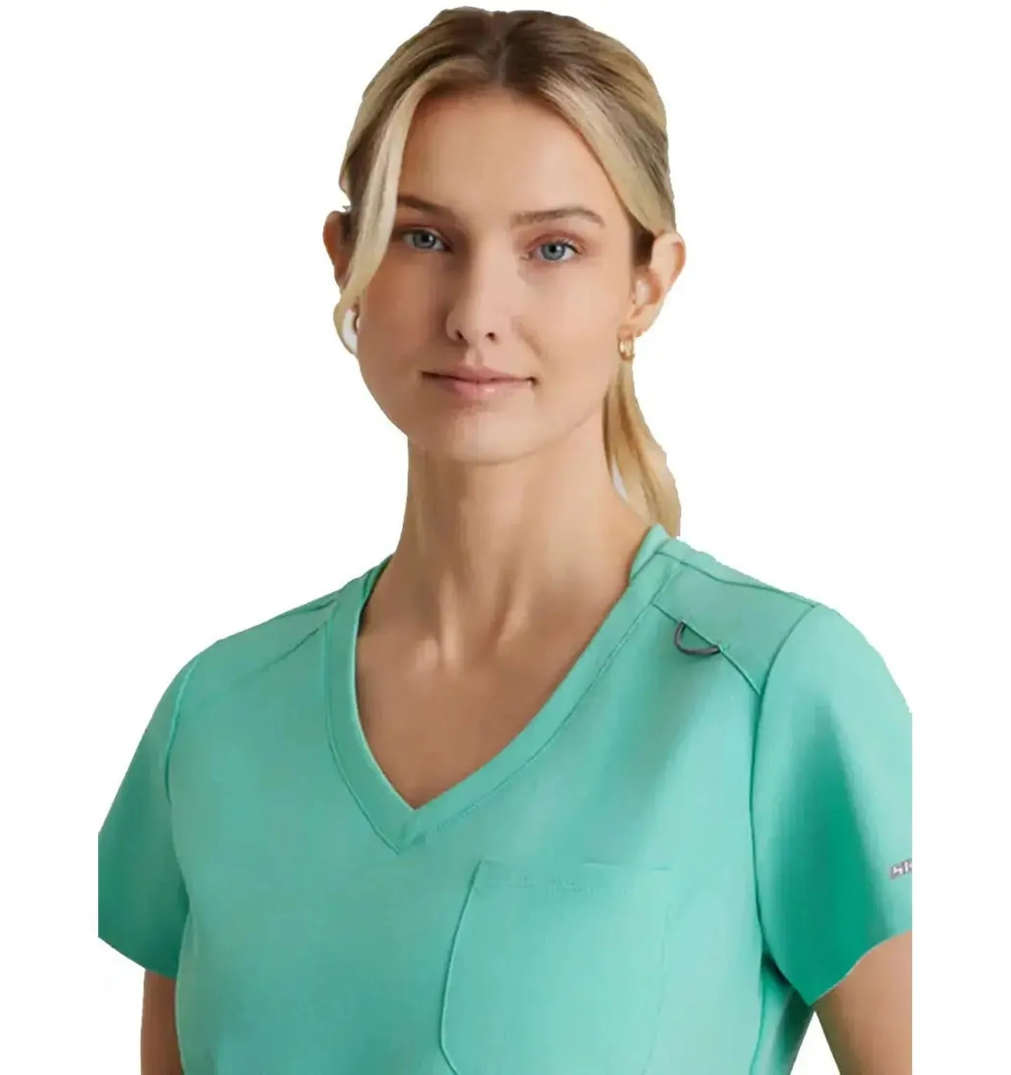 SKECHERS™ by Barco Dignity 1-Pocket Tuck-In Scrub Top