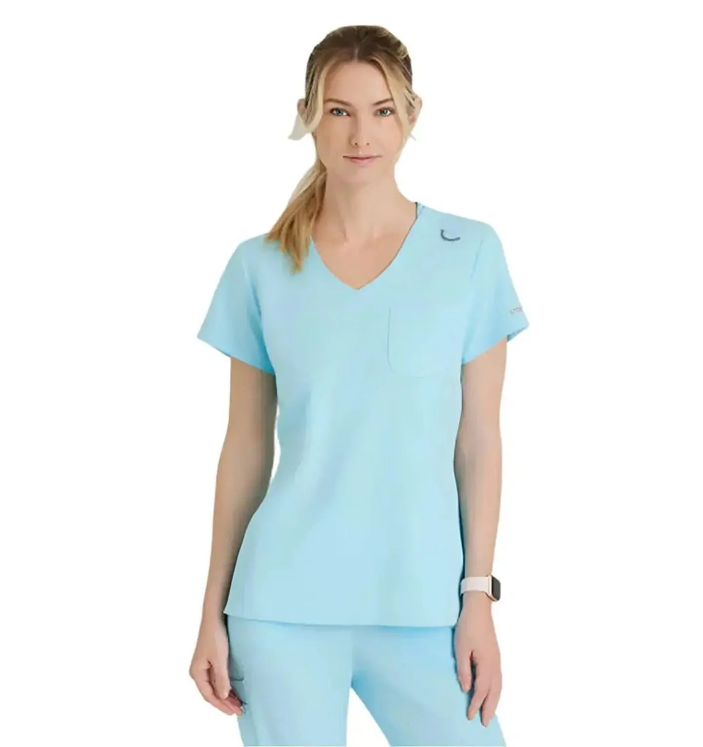 SKECHERS™ by Barco Dignity 1-Pocket Tuck-In Scrub Top