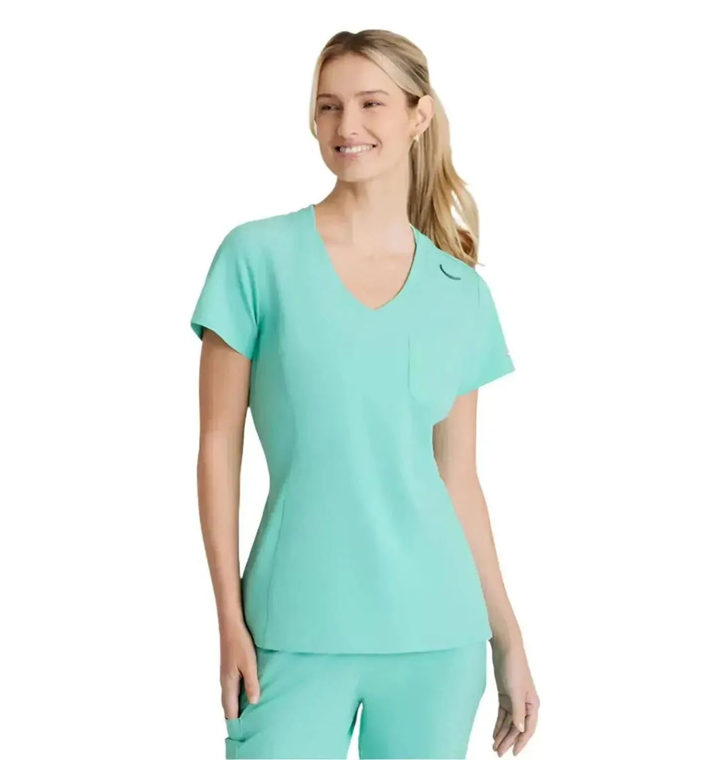 SKECHERS™ by Barco Dignity 1-Pocket Tuck-In Scrub Top