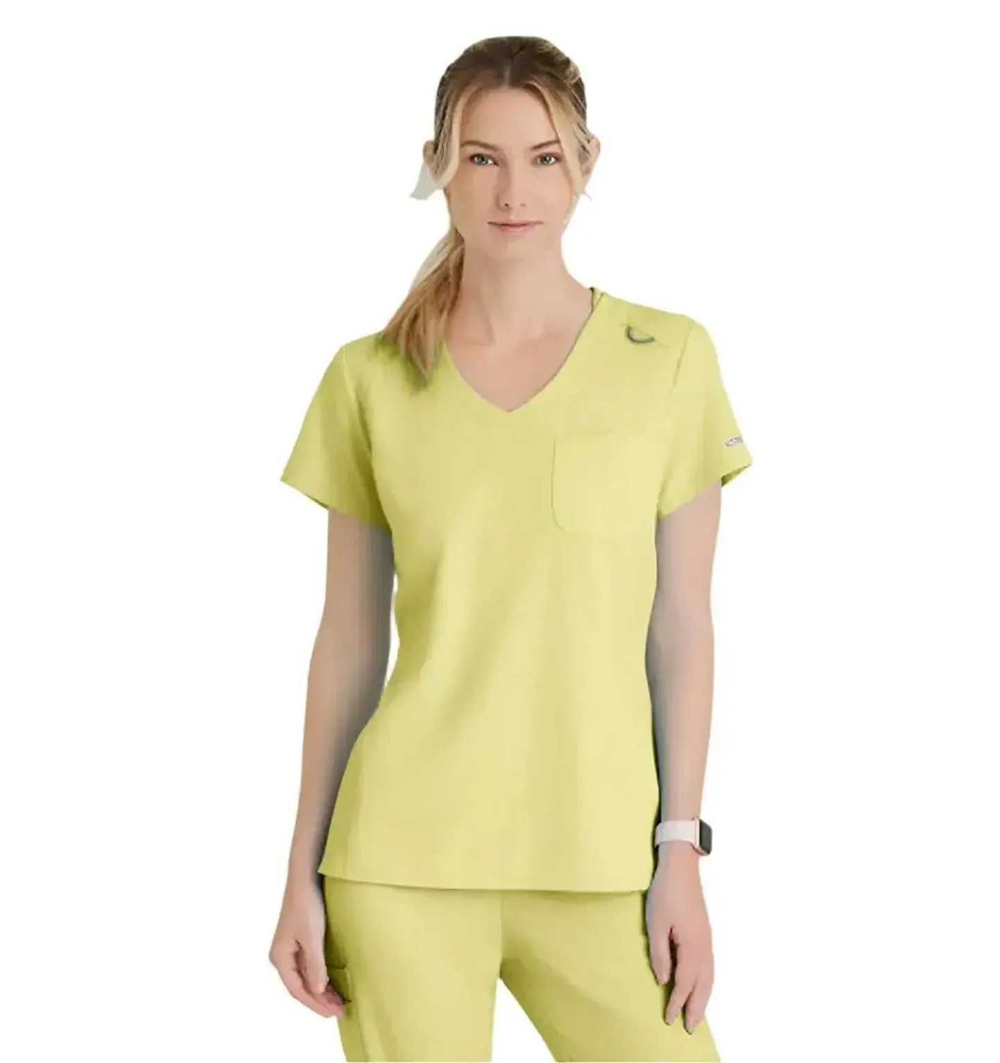 SKECHERS™ by Barco Dignity 1-Pocket Tuck-In Scrub Top