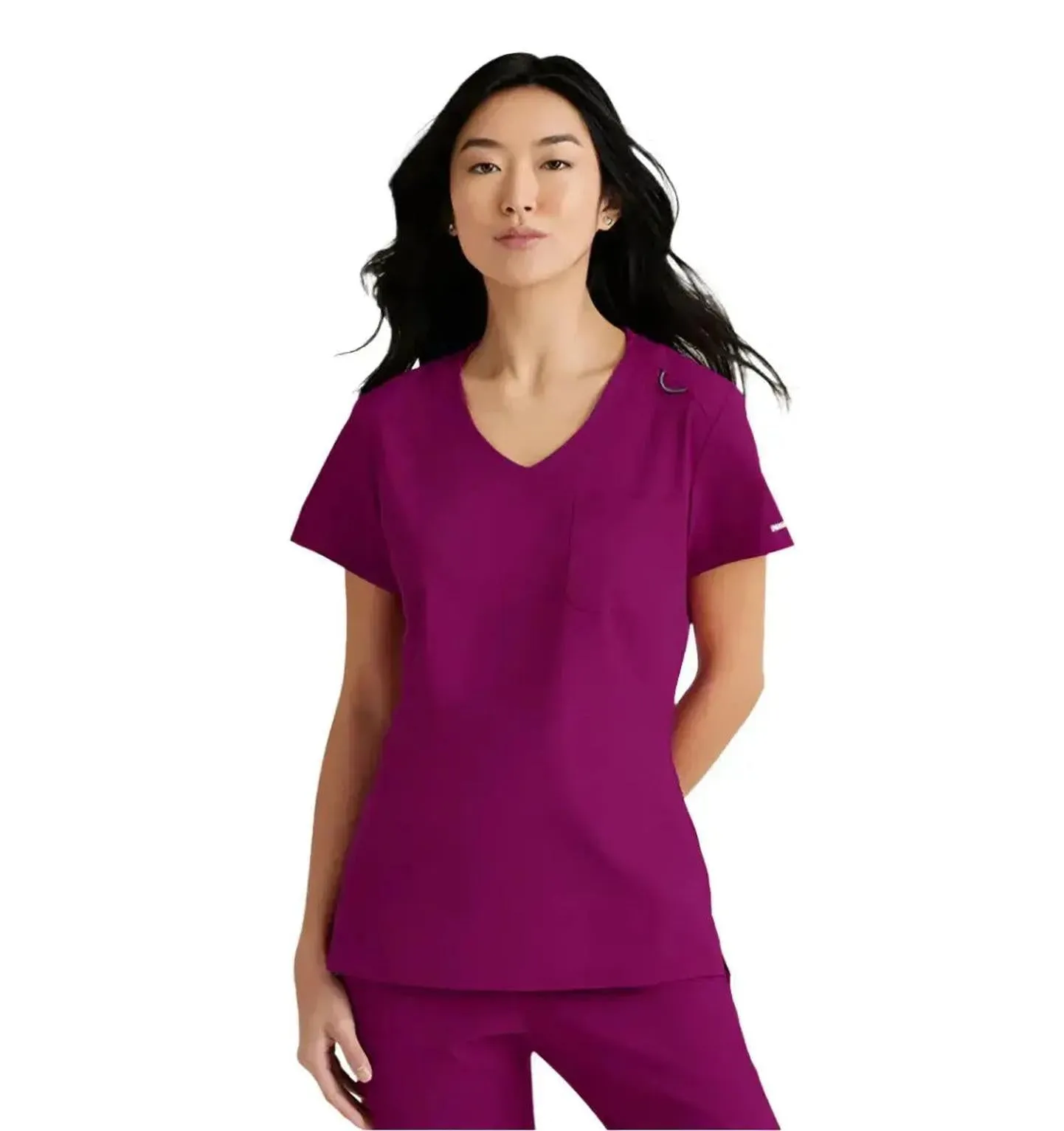 SKECHERS™ by Barco Dignity 1-Pocket Tuck-In Scrub Top