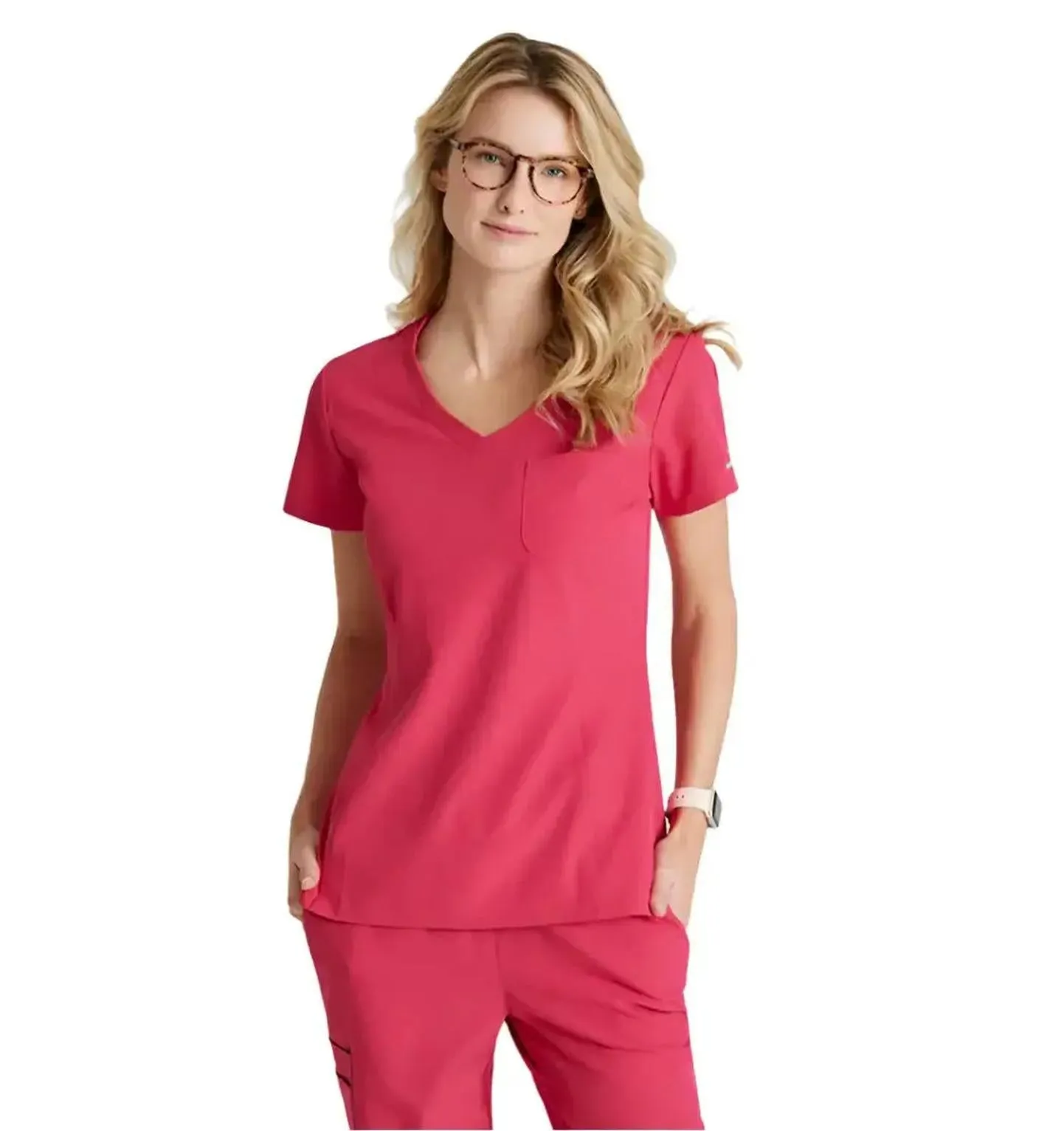 SKECHERS™ by Barco Dignity 1-Pocket Tuck-In Scrub Top