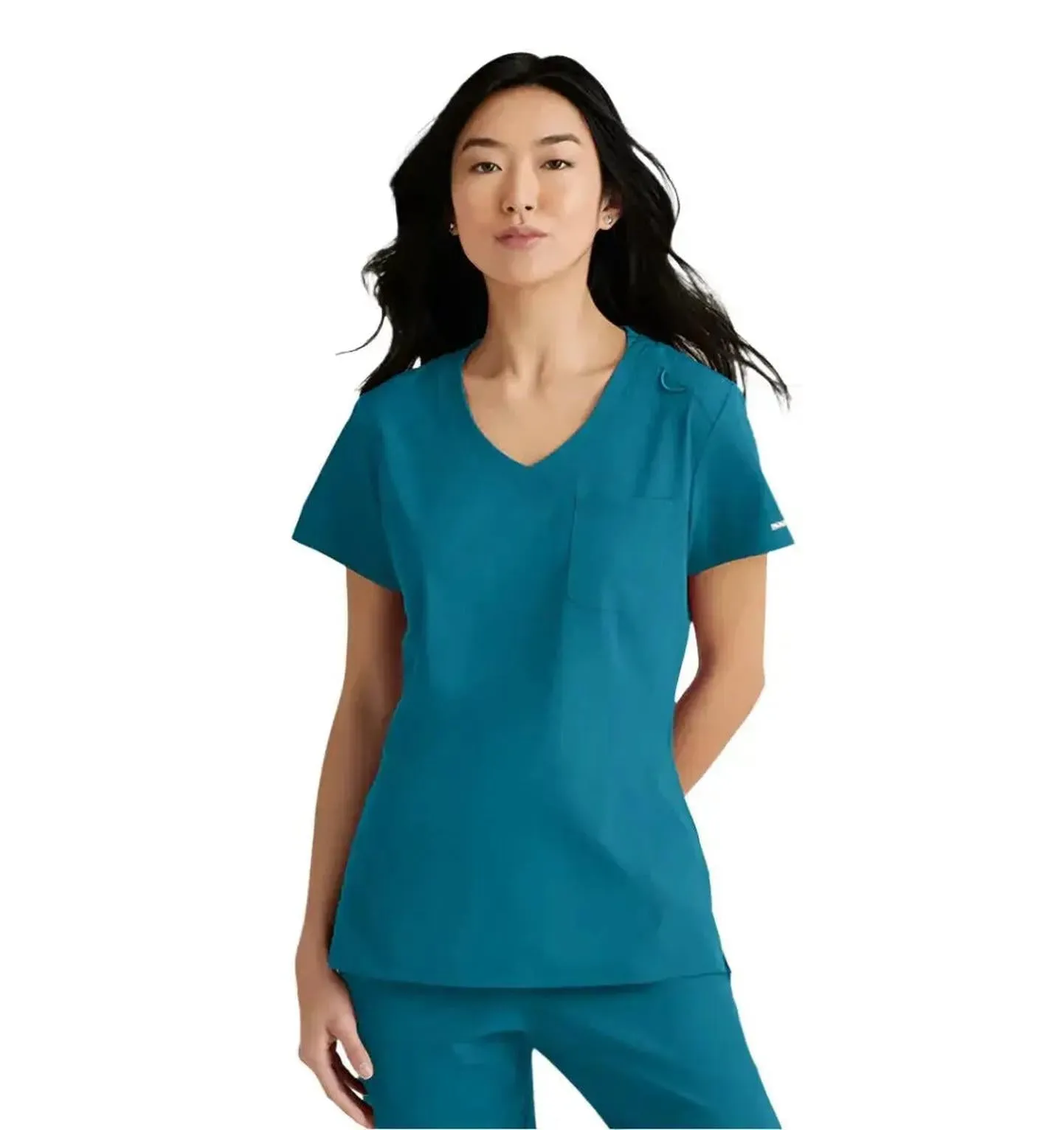 SKECHERS™ by Barco Dignity 1-Pocket Tuck-In Scrub Top