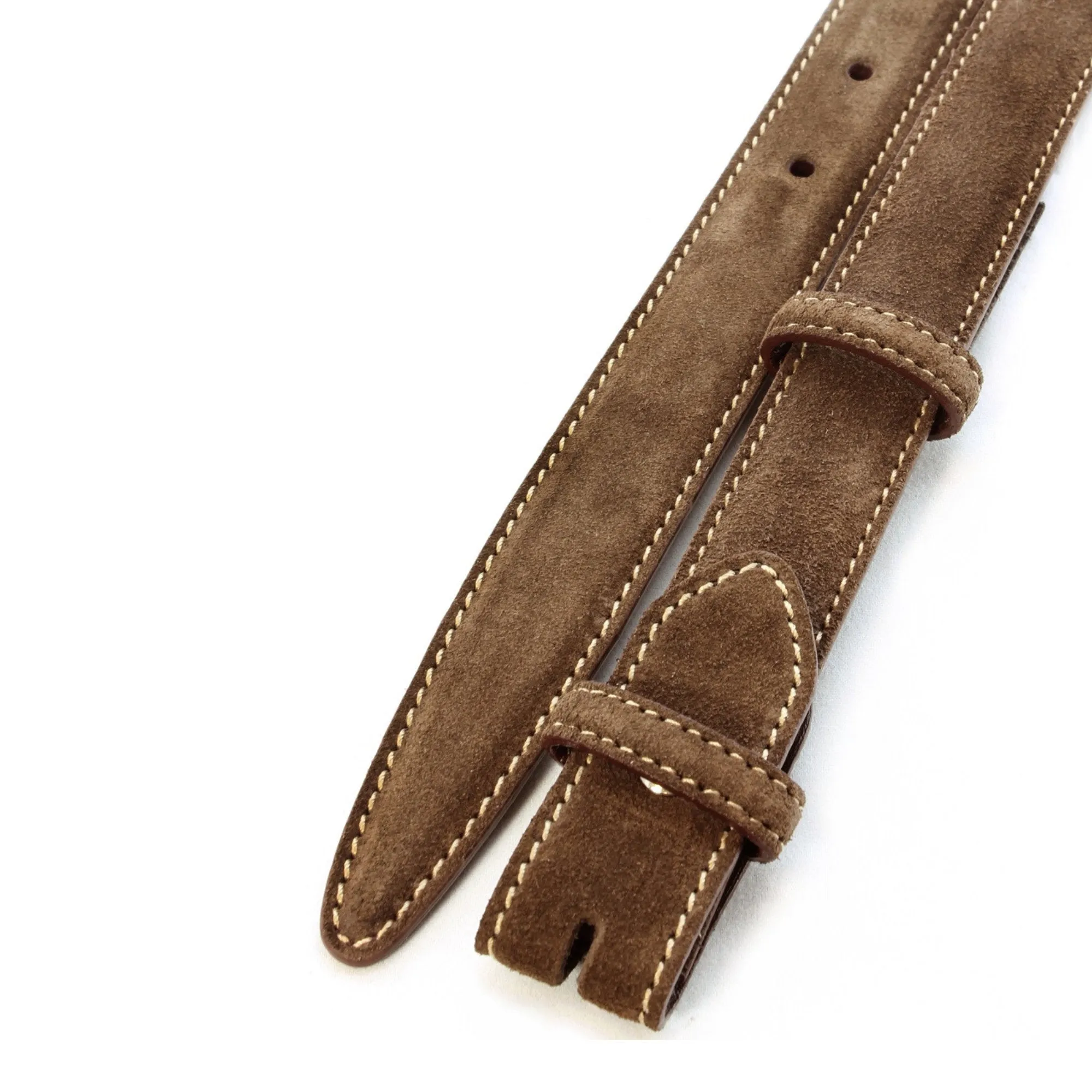 Slim Suede Belt Strap