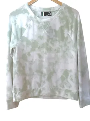 Soft Summer Pistachio Tie-Dye Sweatshirt