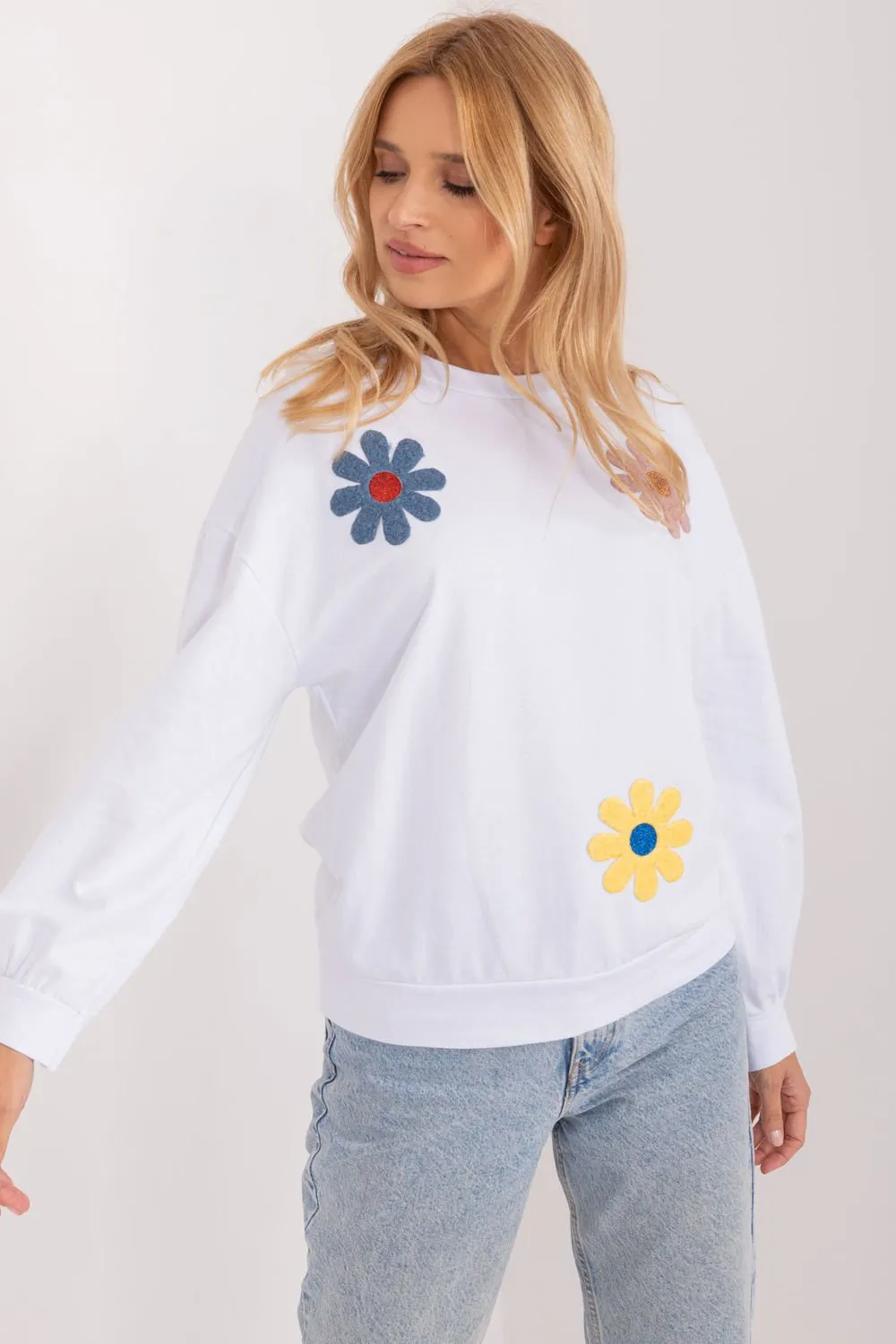 Sweatshirt Women Outfit 193343 Italy Moda