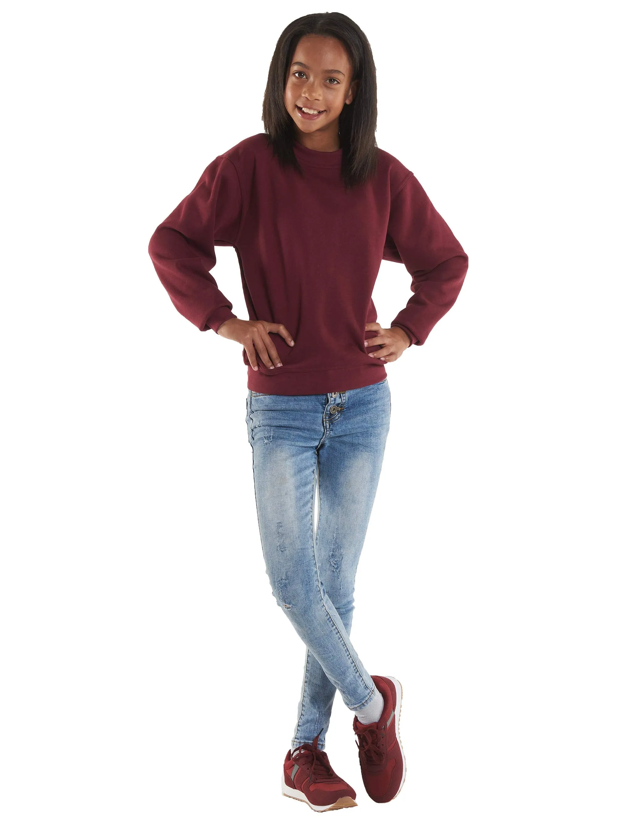The UX Childrens Sweatshirt | White