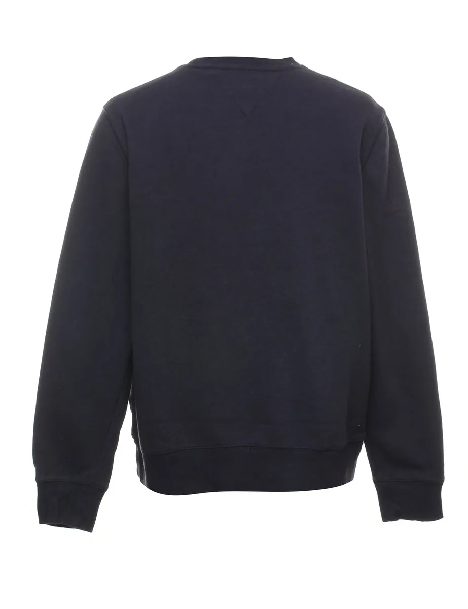 Tommy Hilfiger Navy Plain Sweatshirt - M