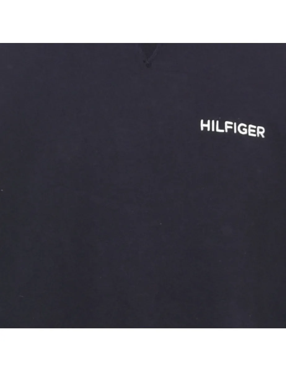 Tommy Hilfiger Navy Plain Sweatshirt - M