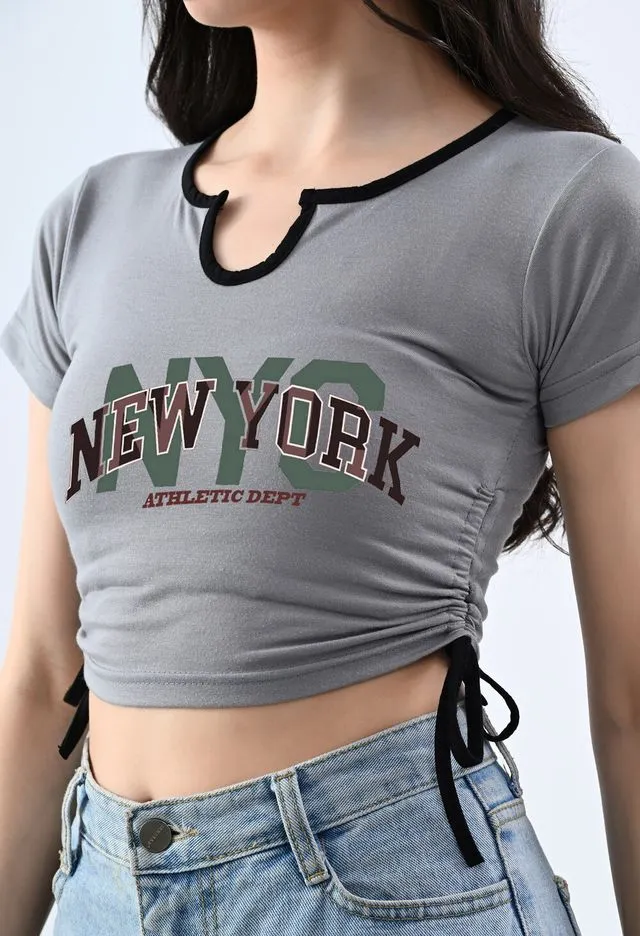 Trendy Regular Crop Top