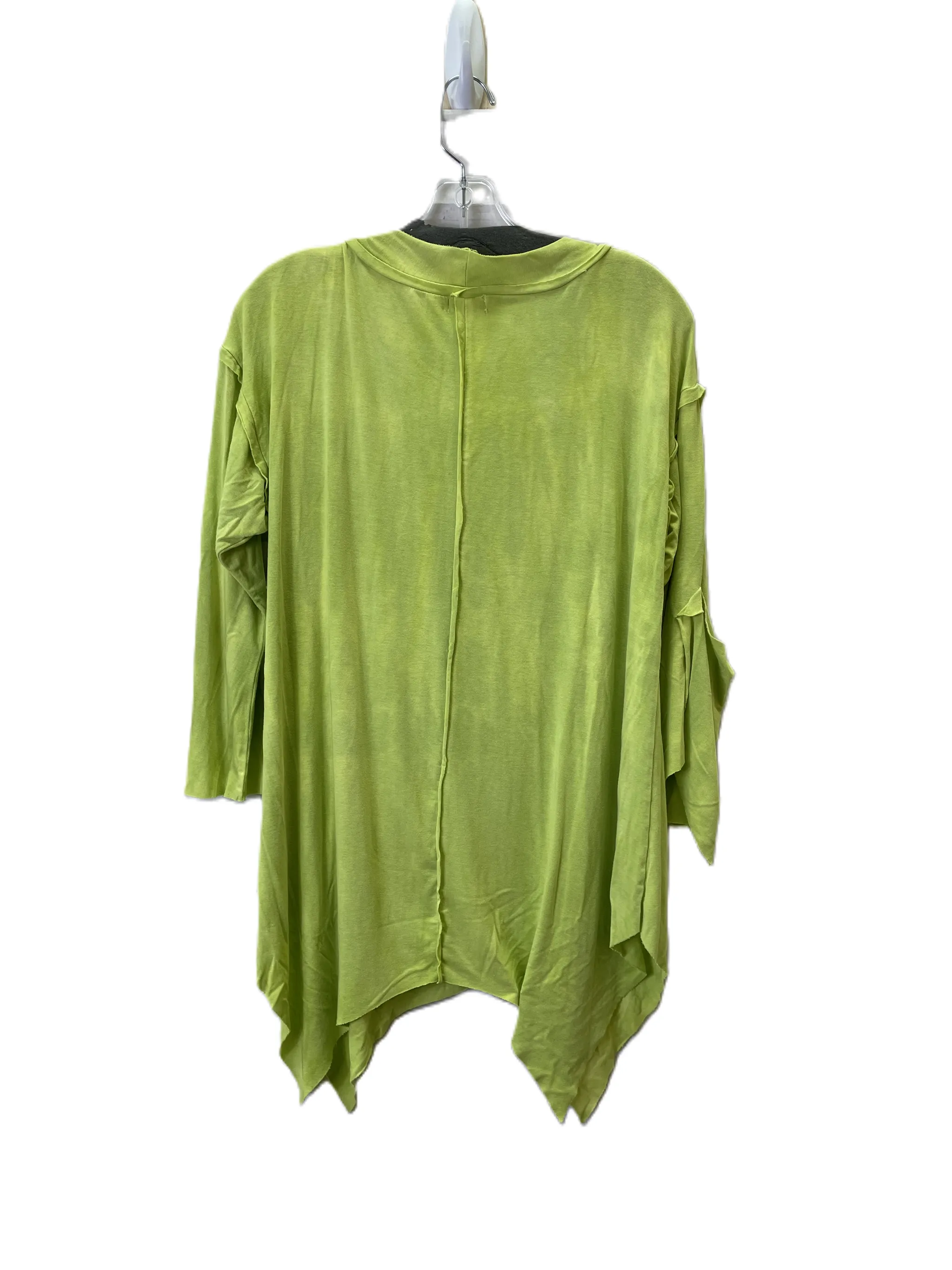 Tunic 3/4 Sleeve By Art of Cloth In Green, Size: Xs