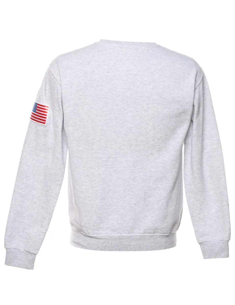 USA VS Everybody Printed Sweatshirt - S