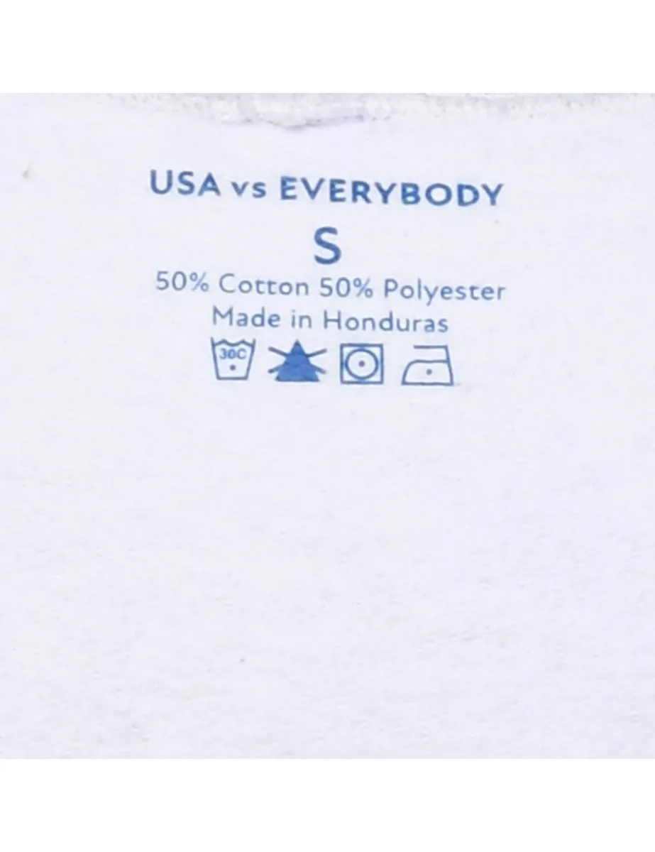 USA VS Everybody Printed Sweatshirt - S