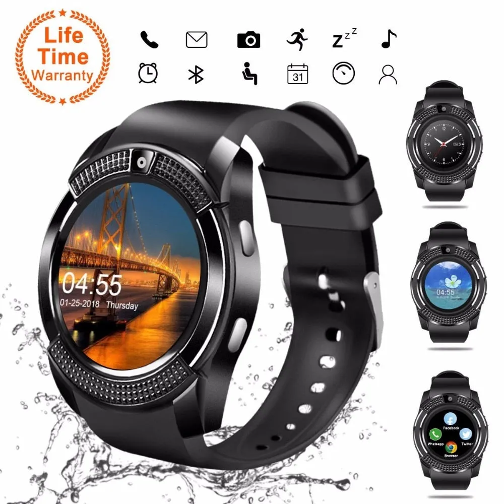 V8 Bluetooth smart watch