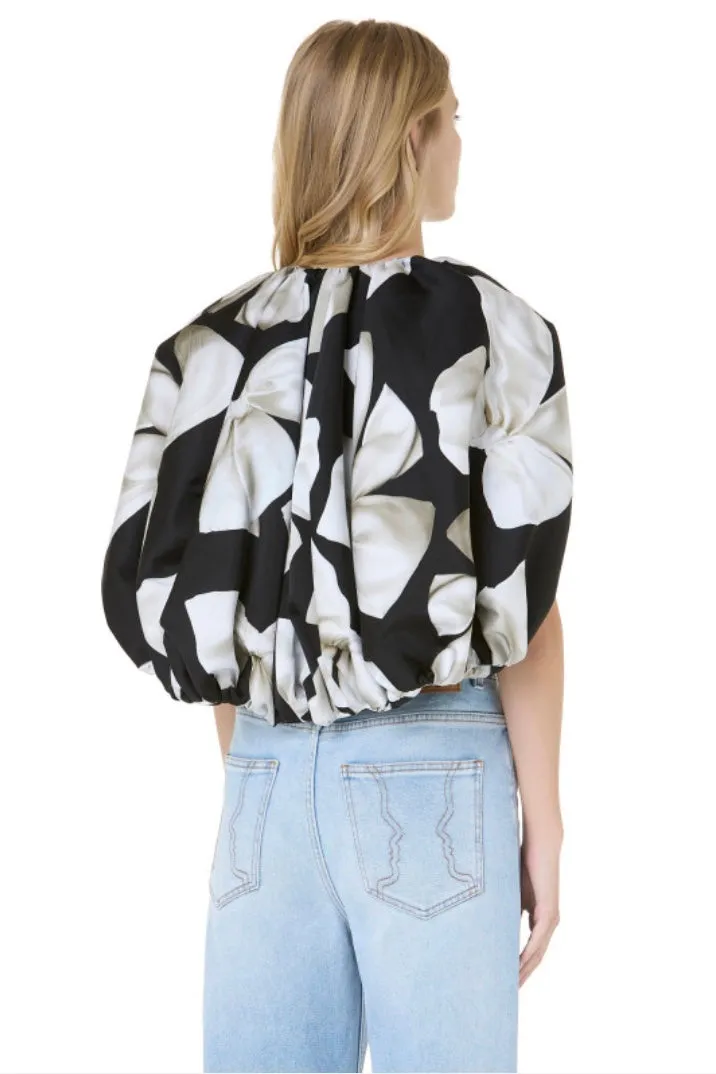 Vivetta - Bow Blouse: Black