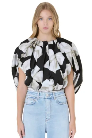 Vivetta - Bow Blouse: Black