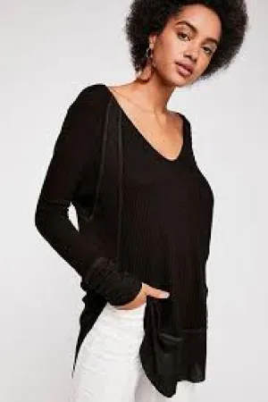 We The Free Catalina Thermal Top Black
